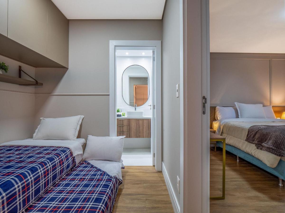 Alpes Da Montanha 203 - Ap Novo Junto Ao Centro De Gramado + Garagem Lejlighed Eksteriør billede